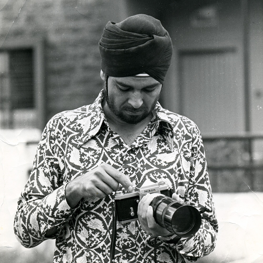 Gurmit Singh Virdee with Nikon